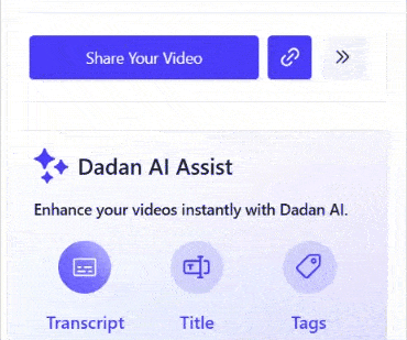 Clicking the Quick Copy Link