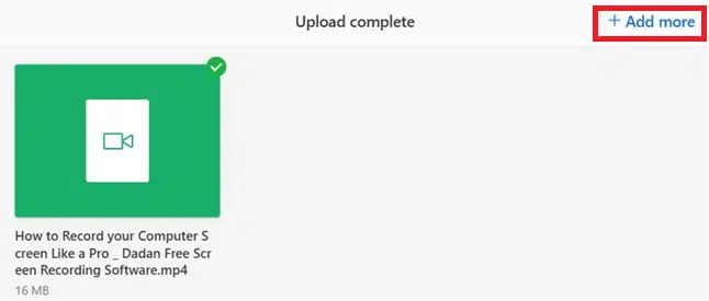 Add more link Add more link
