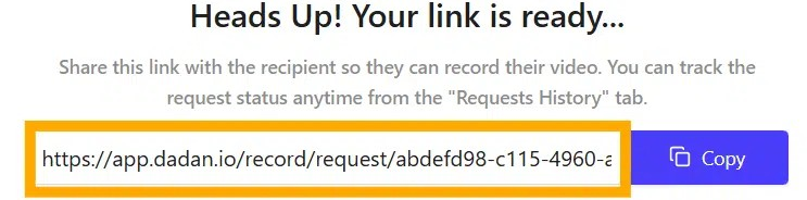 Copy the assignment link