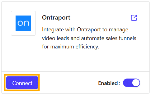 Click the Connect button