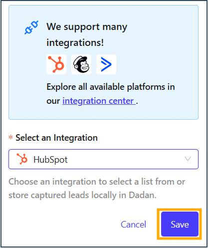 Click Save to apply the settings Click Save to apply the settings