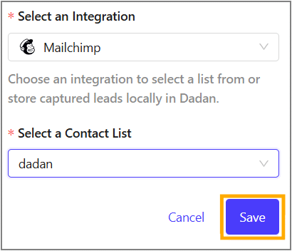 Click Save to apply the settings Click Save to apply the settings