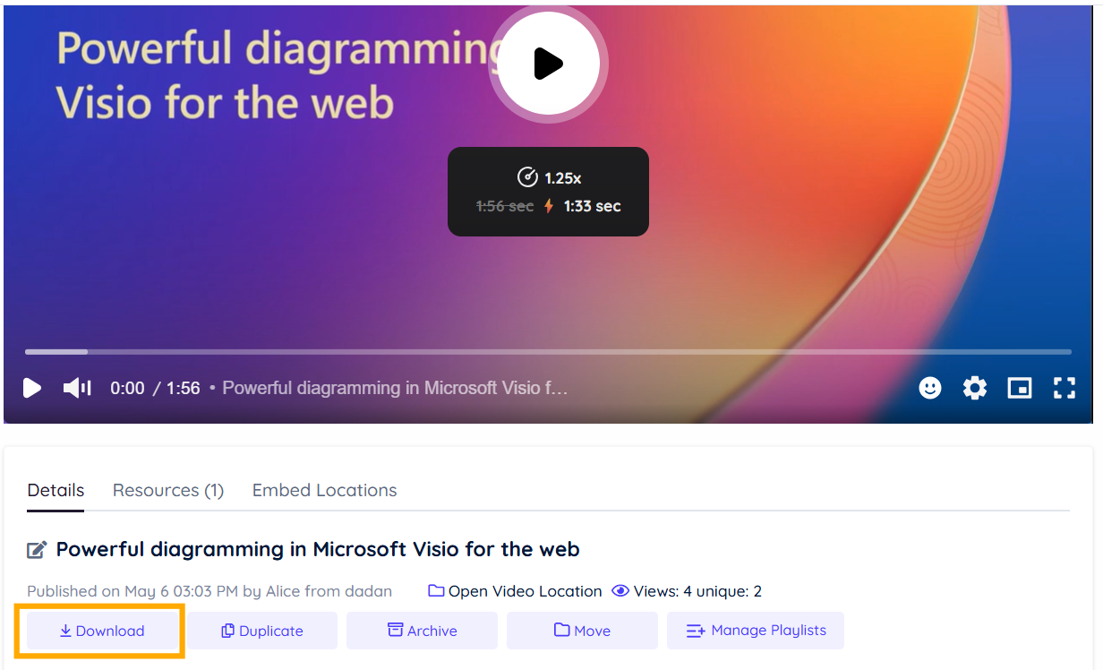 Download a dadan video