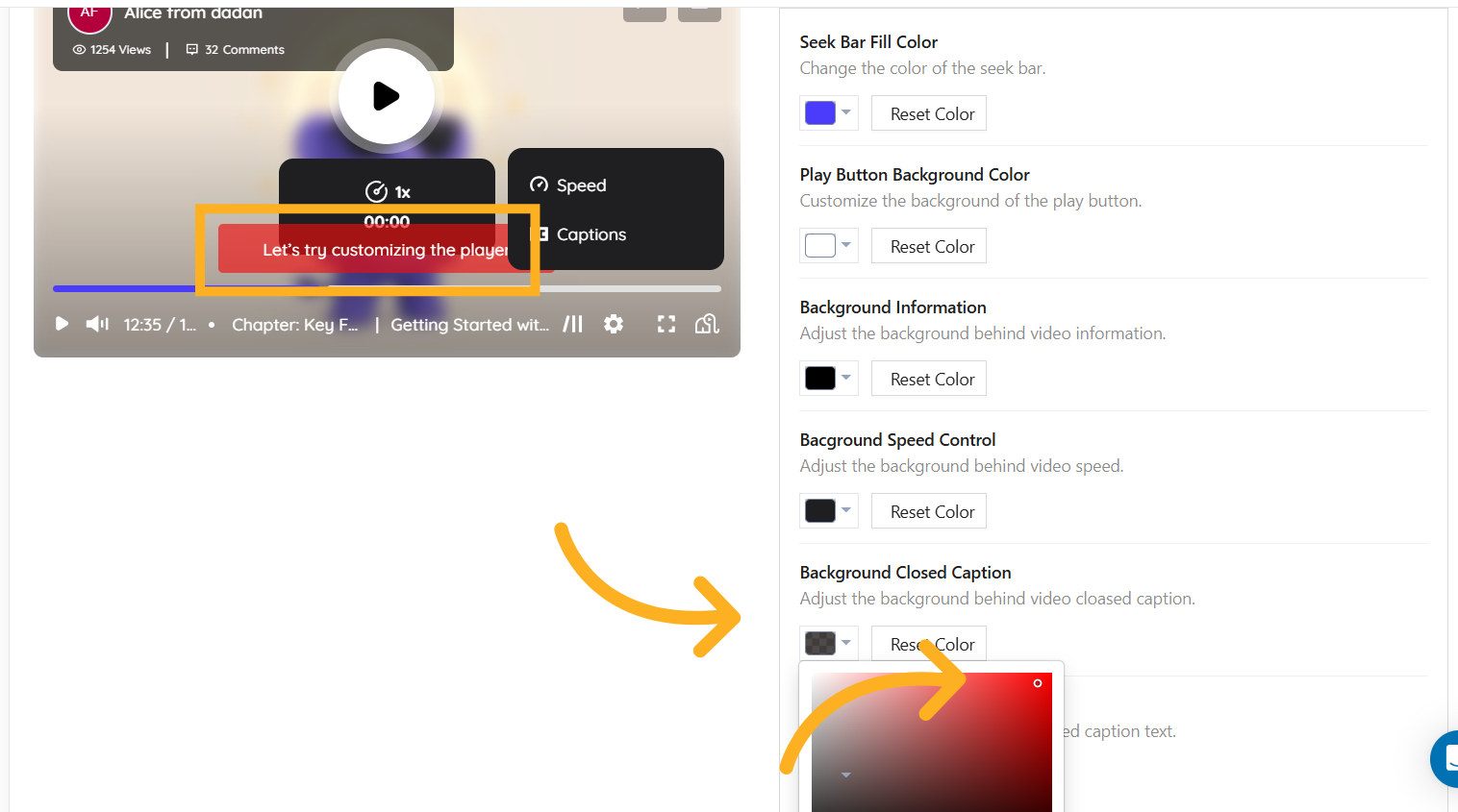 The corresponding part