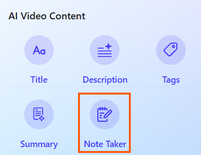 Note Taker icon