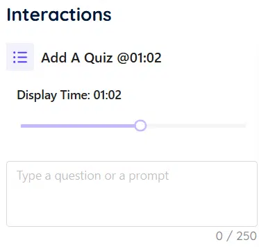 Enter a Quiz question manually Enter a Quiz question manually
