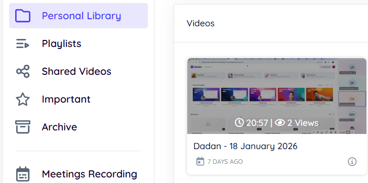Selected storage location Selected storage location