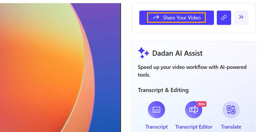 Share Your Video Share Your Video