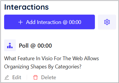 Click Edit or Delete Click Edit or Delete