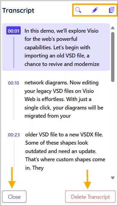 Search, Edit, and Copy