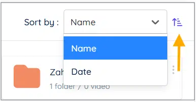 Sort Ascending/Descending