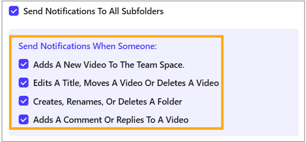 Configure notification triggers Configure notification triggers