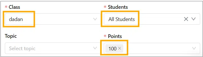 Class and Students Class and Students