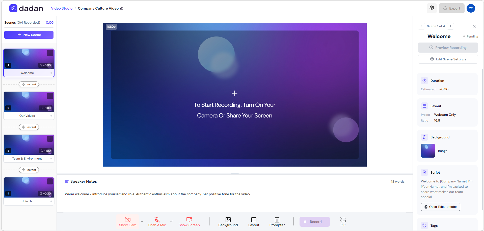 Project Workspace Project Workspace