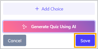 Click Save Click Save