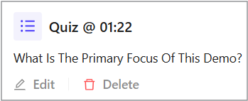 Edit or Delete Edit or Delete