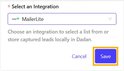 Click Save to apply the settings Click Save to apply the settings