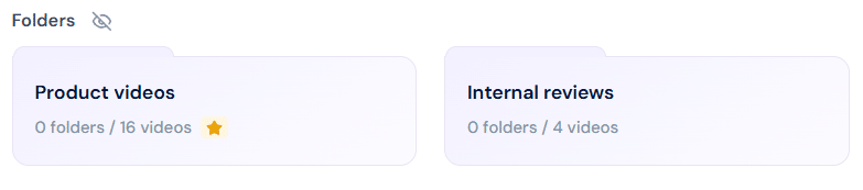 Starred Folders Starred Folders