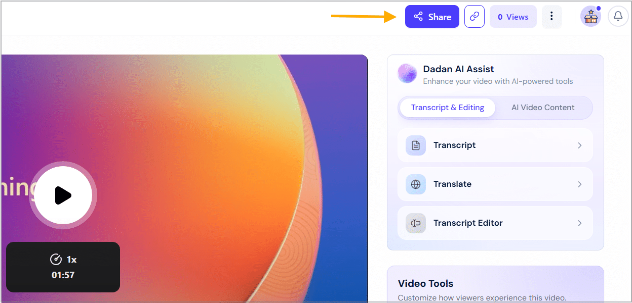 Share button