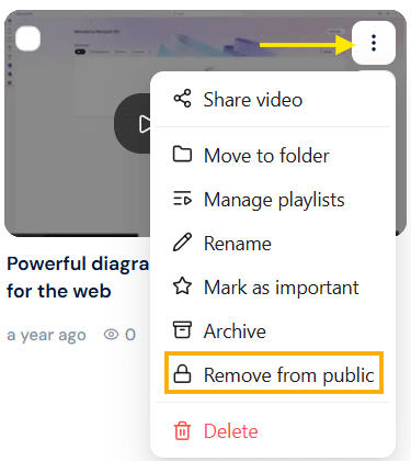 Remove from public option