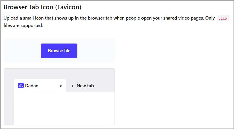 Browser Tab Icon (Favicon) Browser Tab Icon (Favicon)