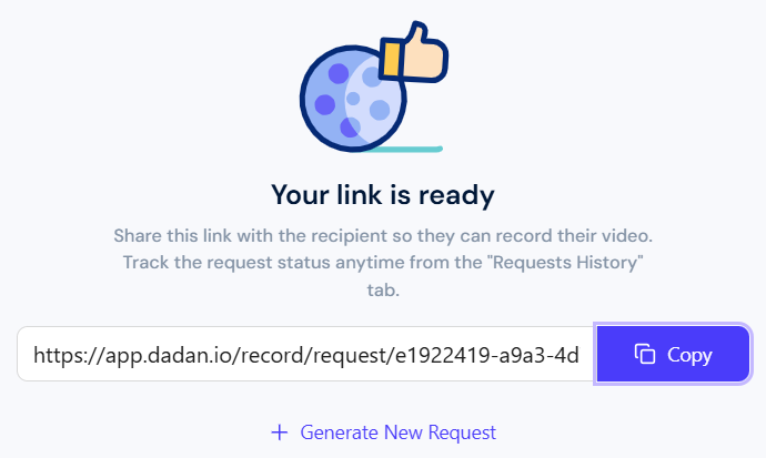Link to the request