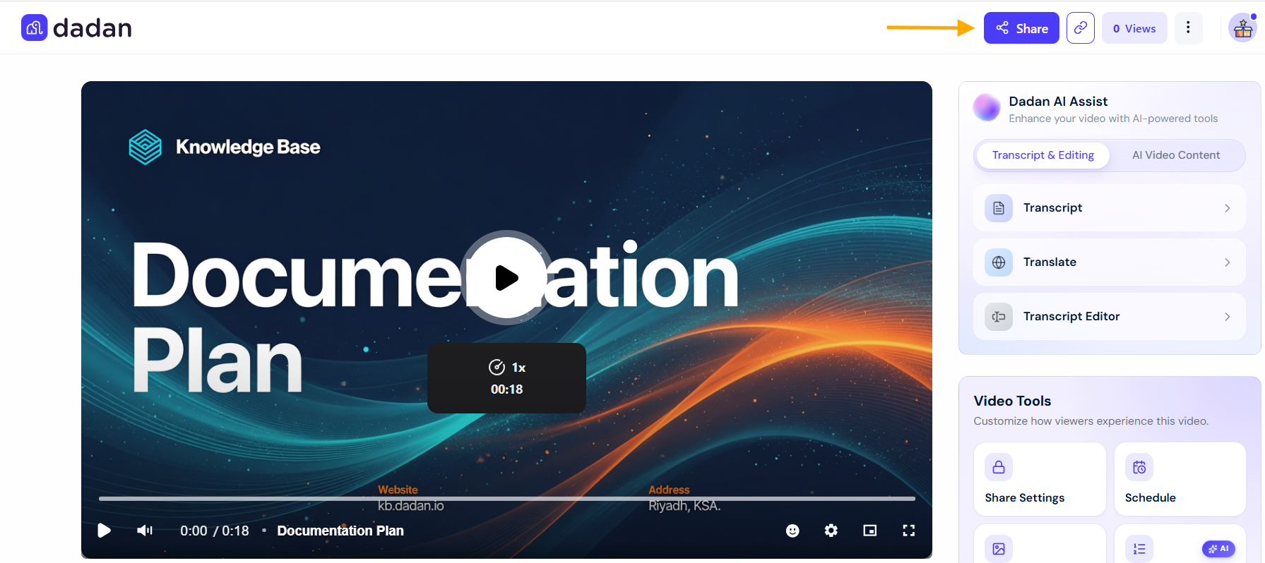 Playback screen Playback screen