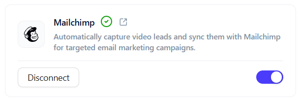 Green checkmark