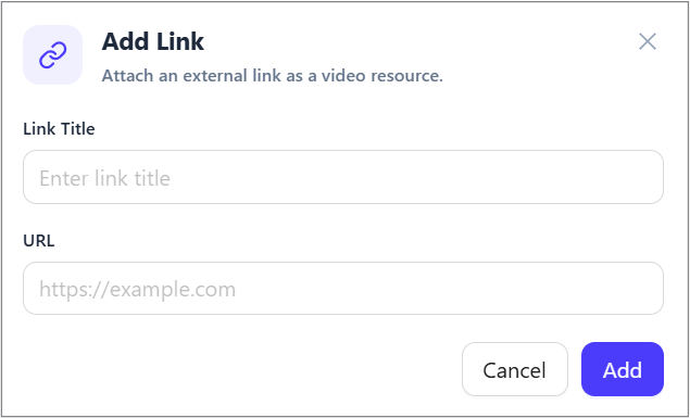 Add Link Add Link