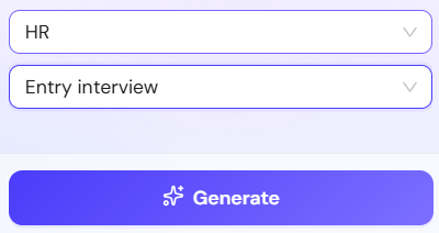 Click Generate