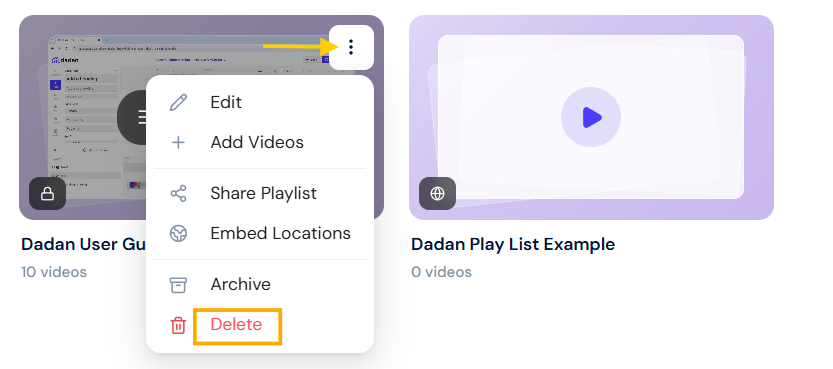 Select Delete Select Delete