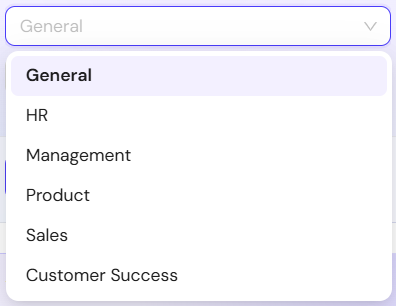 Dadan AI video note taker templates