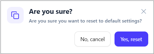 Confirm