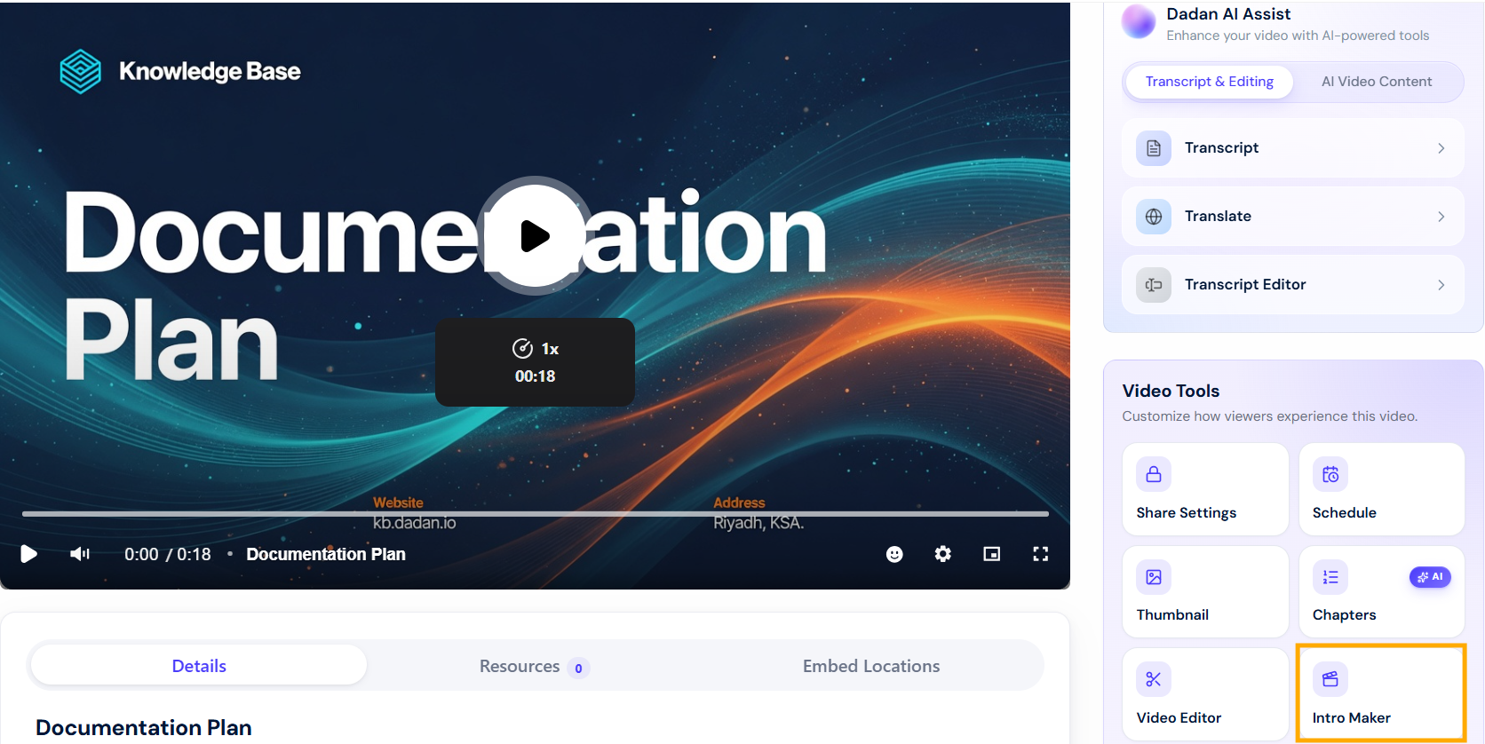Click on Intro Maker Click on Intro Maker
