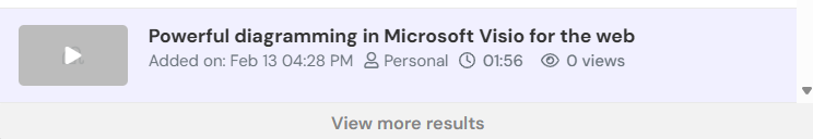 Click View more results Click View more results