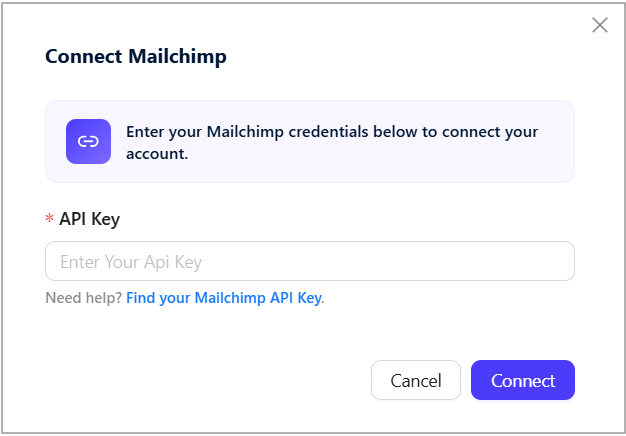 Open the API Key Guide link Open the API Key Guide link