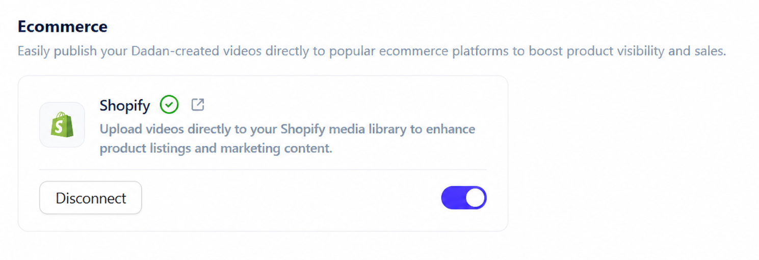 Click Disconnect