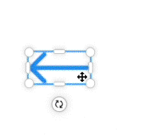 dadan video editor how to resize and rotate elements